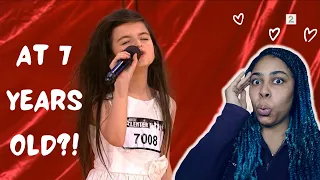 First Time REACTION | Angelina Jordan - Gloomy Sunday Audition (Norway's Got Talent)