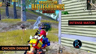 PUBG MOBILE | INTENSE DUO MATCH WITH AMAZING CHICKEN DINNER