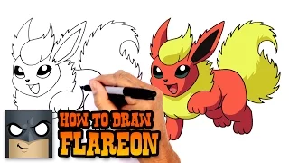 How to Draw Flareon | Pokemon