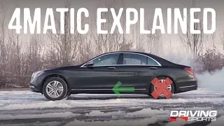 Mercedes-Benz 4Matic All-Wheel Drive Explained #drivingsportstv