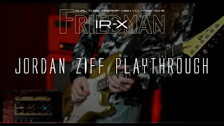 Friedman IR-X. Jordan Ziff play through