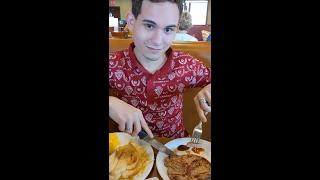 New US immigrant tries Denny's For First Time