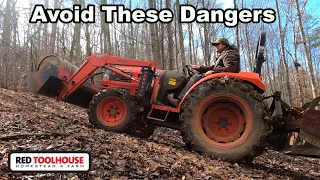 10 tips for SAFELY Operating a Tractor on Slope