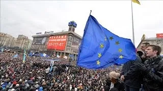 Ukraine Protest Video | Hundreds of Thousands Protest Yanukovych in Kiev