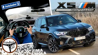 2022 BMW X5m Competition F95 | Zimowa próba autostradowa i prezentacja. RACEBOX 0-100, 100-200 km/h.