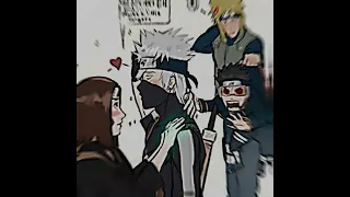 Team Minato vs Team kakashi edit #naruto #sakura #sasuke #team7 #minato #obito #rin