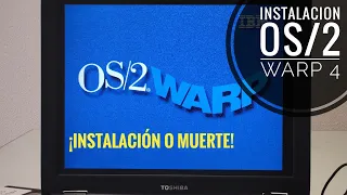 🌐OS/2 Warp 4: instalación en un retro PC, paso a paso. Historia, revisión del sistema operativo OS