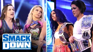 Bayley & Sasha's self-organized tribute gets derailed by Bliss & Cross: SmackDown, July 3, 2020