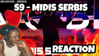 AMERICAN REACTION TO ALBANIAN DRILL! 🇦🇱 S9 - Midis Serbis (Official Music Video) #DissSerbia