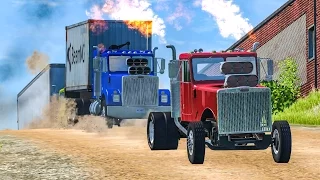 INSANE TRUCK CRASHES #1 - BeamNG Drive