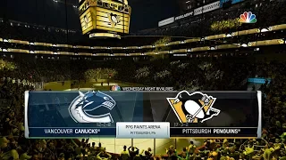 NHL 18 (PS4) - 2017-18 - Game 23 vs Canucks