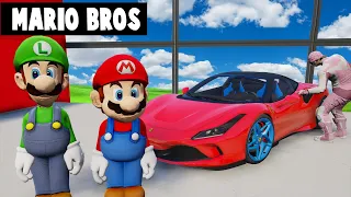 Stealing Cars from Super Mario in GTA 5