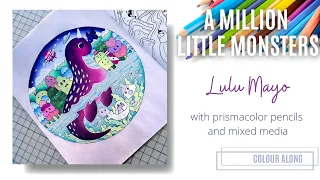 Colour Along | A Million Little Monsters by Lulu Mayo