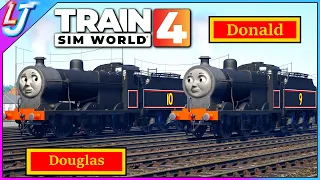 I MADE Donald & Douglas! | Train Sim World 4 (Custom Livery)