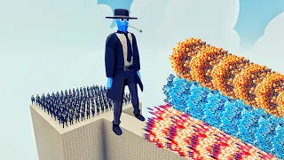 100x OPPENHEIMER + GIANT vs EVERY GOD - Totally Accurate Battle Simulator TABS