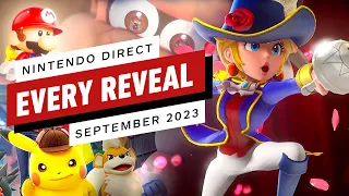Every Reveal from Nintendo Direct in Under 9 Minutes | September 2023