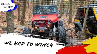 Trail 102 (Polaris): Blue - AOAA - As Usual, We're Winching