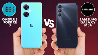 OnePlus Nord CE 3 vs Samsung Galaxy M34 Full Comparison ⚡ Which one is Best