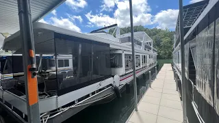 Houseboat for sale Dale Hollow Lake 2000 Sharpe 18 x 85