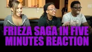HILARIOUS!! Frieza Saga in Five Minutes Reaction