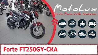 Forte FT250GY-CKA мотоцикл відеоогляд || Форте ФТ250ДжиИгрек-ЦКА мотоцикл видеообзор