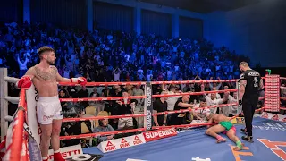 Este cea mai spectaculoasă revenire din istoria kickboxului: Ostrovanu vs Moreno pentru titlul ISKA