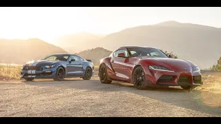 Forza Horizon 5 - Mustang and Supra Drag Racing - Supra Setup as Well