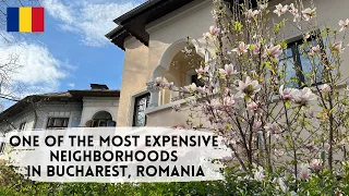 Cotroceni, one of the safest & most expensive neighborhoods in Bucharest, Romania | 4K Walking Tour
