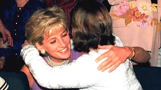 The power of touch from Princess Diana: "Someone gotta go out there and love people"