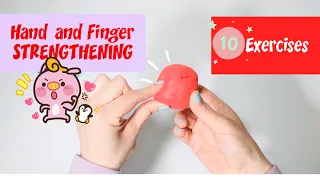 HAND STRENGTHENING  Exercises with Playdough l OT Teletherapy l Step by Step Routine