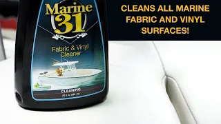 What is a good cleaner for marine fabric and vinyl surfaces?