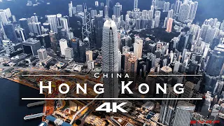 Hong Kong 🇭🇰 - by drone [4K]