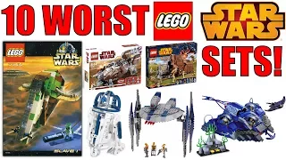 Top 10 WORST LEGO Star Wars Sets EVER MADE!