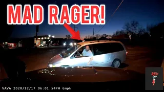 Road Rage,Carcrashes,bad drivers,rearended,brakechecks,Busted by cops|Dashcam caught|Instantkarma#83