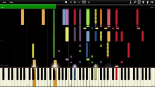 Back To The Future Theme Synthesia Piano MIDI