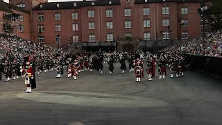 🇨🇭 Basel Tattoo 2022, 🏴󠁧󠁢󠁳󠁣󠁴󠁿 Opening with Massed Pipes 'n Drums Part 2