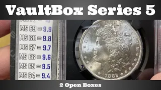 VaultBox Series 5 - Open Box Video - 2 Boxes (6 Packs/Coins)