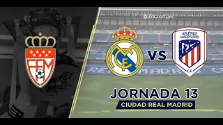 Real Madrid Juvenil B - Atlético Madrileño | Liga Nacional Juvenil 2020/21 | Jornada 13