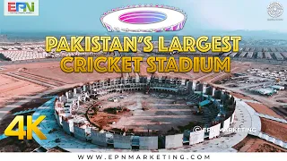 Rafi Cricket Stadium | Bahria Town Karachi | Drone View 4K Ultra HD