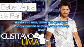 Gusttavo Lima - Agua de bar [lyrics]