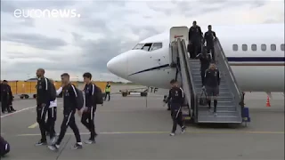 Football hopefuls arrive in Russia ahead of World Cup 2018