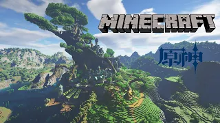 Genshin x Minecraft：Sumeru city