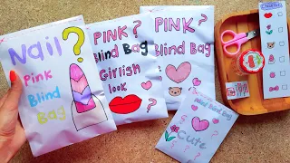 Blind bag Paper 💖 ASMR / Satisfying opening blind box / Surprising ENDING 😱