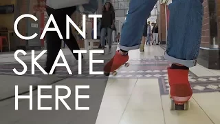 ROLLER SKATING INSIDE THE MOST POPULAR MALL IN CAPE TOWN , SOUTH AFRICA