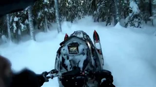 POLARIS KHAOS 850 STEEP AND DEEP!!