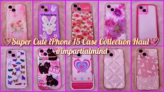 💖📱Super Cute & Affordable iPhone 15 Case Collection Haul|SHEIN