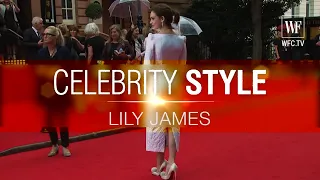 Lily James | Сelebrity style_