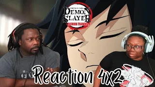 Demon Slayer: Hashira Training Arc 4x2 | Water Hashira Giyu Tomioka's Pain | Reaction