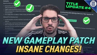 *NEW* GAMEPLAY PATCH FINALLY FIXES SETTINGS, PASSING CHANGES, LEG GLITCH! - EAFC 24 ULTIMATE TEAM