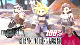 FINAL FANTASY 7 REBIRTH - ALL FORT CONDOR COMPLETED 100% - JUNON REGION